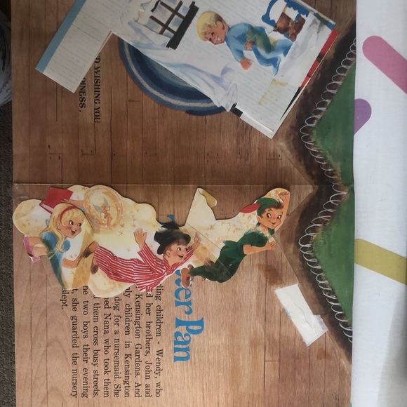 Vintage Peter Pan pop up book! - Picture 4 of 6